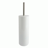 WellHome – Porte-brosse WC en acier inoxydable Ø 9,1 x 37,4 cm, blanc – In-aqua - blanc inox WH17131