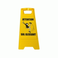 Chevalet plastique de signalisation yellow