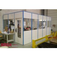 Cloisons d'ateliers gamme melamine