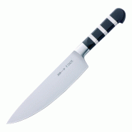 Couteau de cuisinier 215mm - Gamme 1905 - Dick - Manche à anneaux en acier et lame en inox de haute qualité Couteau de cuisinier 215mm - Gamme 1905 - Dick - Manche à anneaux en acier et lame en inox de haute qualité