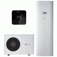 Ensemble Pompe à chaleur Air / Eau Monobloc GeniaAir Max 5 Monophasé et GeniaSet Max + MiPro Sense radio - Saunier Duval - SAUAIRMAX5CSM_0