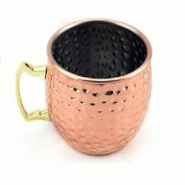 Hostelnovo del Valles Hostelnovo - Moscow Mule martelé en cuivre 47 cl - cuivre inox 997 Hostelnovo del Valles Hostelnovo - Moscow Mule martelé en cuivre 47 cl - cuivre inox 997