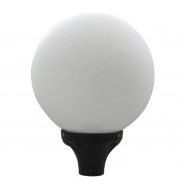 Luminaire pour mât indura globo de forme ronde et d'un diamètre de 25 cm. Ip65 e27