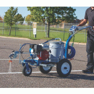 Machine de marquage routier - Application précise de peinture sur chaussée - Traçage net et durable