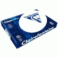 Ramette de 500 feuilles de papier blanc 80g de format A3 CLAIRALFA Ramette de 500 feuilles de papier blanc 80g de format A3 CLAIRALFA