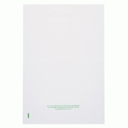 Sacs en liasses de 50 microns 35x50cm - par 200 - Réutilisables et 100% recyclables