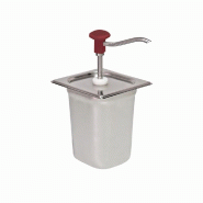 Schneider - Distributeur doseur à bouton-poussoir, acier inoxydable, 165 x 180 x 320 mm - 3,0 L - rouge multi-matériau 152410 Schneider - Distributeur doseur à bouton-poussoir, acier inoxydable, 165 x 180 x 320 mm - 3,0 L - rouge multi-matériau 152410