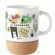 Tasse avec base en liège mo6323-06 Tasse avec base en liège mo6323-06