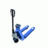 Transpalette manuel peseur de précision - Électrique avec système de pesage - Capacité 2000 kg