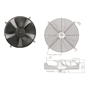 Ventilateur helicoide s0355 vd35 tg30w04 Ventilateur helicoide s0355 vd35 tg30w04