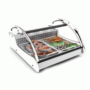 Vitrine réfrigérée spéciale Poissons 3 bacs GN 1/1 statique XL SAYL - Blanc_0