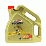 Castrol huile moteur power 1 4t 15w-50 - 4 l