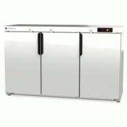 Arrière-bar positif professionnel inox prof 520 hauteur 850 3 porte... - PNRH-350-LI