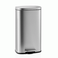 Collecteur de déchets / Système de tri des déchets Clean 15 - 30 L Acier inoxydable argent hjh OFFICE - argenté inox 741116
