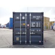 Container maritime 20 pieds Double Door parfait pour le chargement et le déchargement des marchandises en FIFO