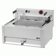 Friteuse électrique 0,56 kW/l, 16 l sans soubassement 400 V | REDFOX - FE 66 ELT
