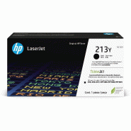 Hp 213Y - Cartouche de toner noir extra haute capacité authentique - W2130Y
