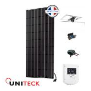 Kit solaire nautisme uniteck 100w 12v mppt inclinable