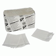 PAPSTAR 250 serviettes distributeur, 1 épaisseur 25 cm x 30 cm blanc - blanc papier 14488