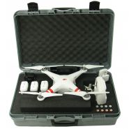 Phantom 2 multi compatible - malette de rangement pour drone - caltech  - mallette plastique - vg-p2mc