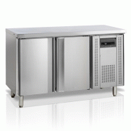Snack Refroidisseur de comptoir 2 portes SS304 - 230 L | Tefcold - SK6210