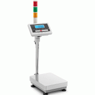 Steinberg Systems - Steinberg Systems SBS-PF-30/1SA Balance plateforme Témoin lumineux Balance industrielle Balance au sol 30 kg / 0,001 kg 300 x 400