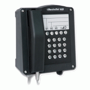 Téléphone anti-vandales - IK09 - IP66 Fonction mains libres - RESISTELMB