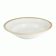 Assiettes À Pâtes Kiln Couleur Craie 250mm (Lot de 4) - Ref FB979 - Olympia - 5050984600203