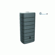 Cuve murale - récupérateur d'eau 650 litres OFG + kit collecteur - CVMROPLGR-ED05 Cuve murale - récupérateur d'eau 650 litres OFG + kit collecteur - CVMROPLGR-ED05