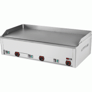 Fry-Top électrique lisse en ACIER - L990 | Redfox - FTH90E