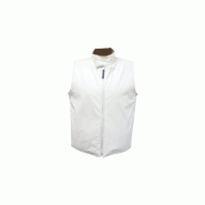 Gilet froid - FOOD - 100% PES enduit PU 200g/m2 + Matelassage 100g/m2 - Blanc - COVERGUARD | 8FOOG_0