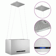 Gogarden Hotte suspendue à capteur tactile LCD 55 cm Acier inoxydable - 8719883684666