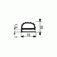 Joint caoutchouc chambre froide n°16