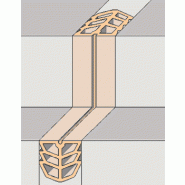 Joint pour les  murs/plafonds ésoflat type j.O.