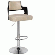 Lot de 8 chaises de bar Russel Bois Noir et Blanc - 3327480073292 Lot de 8 chaises de bar Russel Bois Noir et Blanc - 3327480073292
