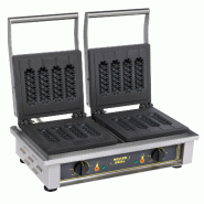 Roller Grill Gaufrier double à batonnets GED 80 Roller Grill - inox GED 80 Roller Grill Gaufrier double à batonnets GED 80 Roller Grill - inox GED 80