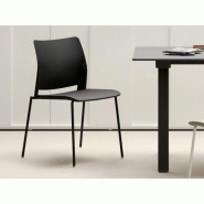 Siège visiteur Alpha Cadeinor - petit prix - H81 cm - P52 cm - Tissu Camira - Fabriqué au Portugal Siège visiteur Alpha Cadeinor - petit prix - H81 cm - P52 cm - Tissu Camira - Fabriqué au Portugal