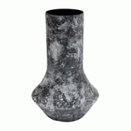 Vase en métal Mosaic Marble noir Pt' - noir 8714302773419
