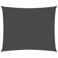 VidaXL Voile de parasol Tissu Oxford rectangulaire 3x4 m Anthracite Modèle Outdoor Delta Prime - noir 135100