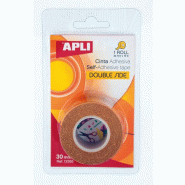 Apli Ruban adhésif double face, 30mm x 10m - 8410782133858