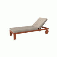 Chaise longue Posidonia - argile