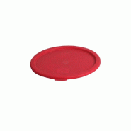 Couvercle pour bac 7,5L Ø22,9cm polyéthylène rouge