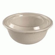 Couvercle pour bol Ming réf 38846 PET Ø15,5x1cm - par 600