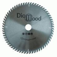 DIAMWOOD EXPERT EN EQUIPEMENT Lame de Scie Circulaire HM D. 225 x Al. 30 x ép. 2,5/1.8 mm x Z68 TP Neg pour Aluminium - Diamwood - gris 3664100217842