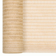 Filet brise-vue Beige 1x25 m PEHD 150 g/m² Modèle Ombre City Pro - 8720286250587