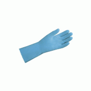 GANTS JERSETTE 300 bleus épais latex mapa la paire
