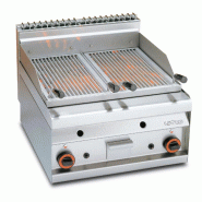 Grill pierre de lave à gaz 2 grilles L600 mm - CW-6G | Lotus MagicProf 650 Grill pierre de lave à gaz 2 grilles L600 mm - CW-6G | Lotus MagicProf 650
