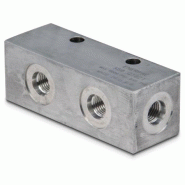 A60, 5 Port, Hydraulic Manifold, 89 mm Long