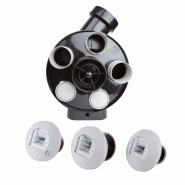 Kit Hygro A VMC simple flux hygroréglable PENTA ES + 3 bouches à piles - Axelair - KHAPST5160 Kit Hygro A VMC simple flux hygroréglable PENTA ES + 3 bouches à piles - Axelair - KHAPST5160