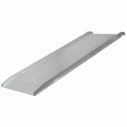 Rampe de chargement en aluminium - 1000 kg - 3000x1000mm - Largeur utile 970mm MW Tools AOV103010